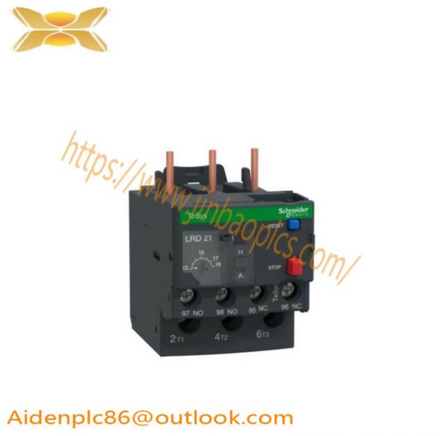 Schneider Electric LRD21 Overload Relay, High-Power Industrial Control Module