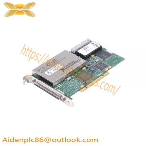 National Instruments PCI-6033E: High-Res Multifunction DAQ Card, Precision Measurement & Control