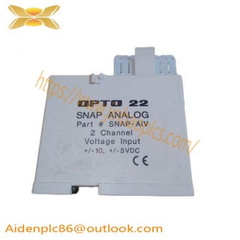 Opto 22 SNAP-AIV 4-Channel Analog Input Module, Precision for Industrial Automation