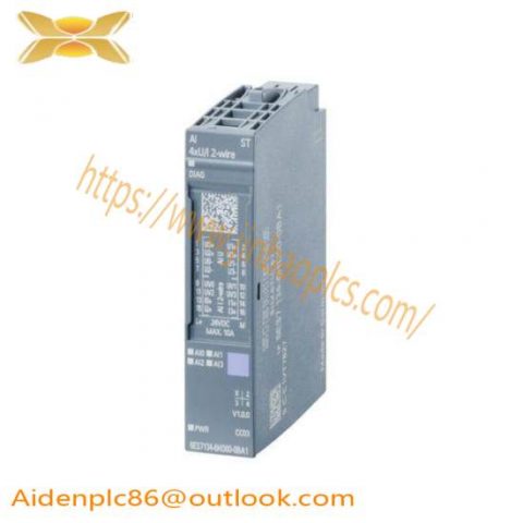 SIEMENS 6ES7134-6HD00-0BA1 | ET 200SP AI 4XU/I 2-WIRE ST | Digital Input Module for Industrial Automation