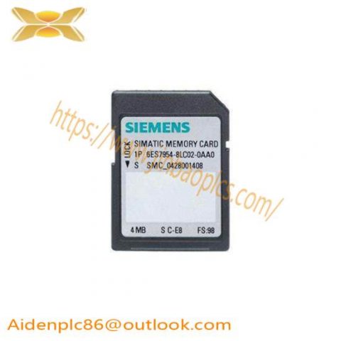 SIEMENS 6ES7954-8LC02-0AA0 Memory Card for S7-1x 00 CPUs & SINAMICS Systems