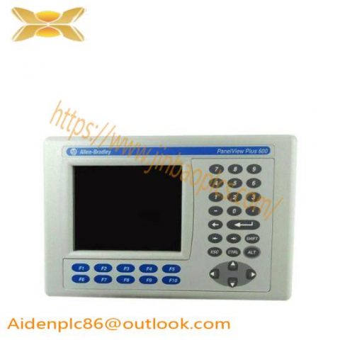 AB PanelView Plus 600 Color - 2711P-K6C20A, Industry Standard HMI Solution