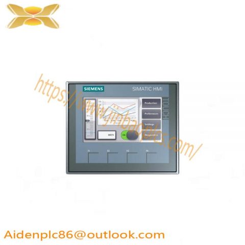 SIEMENS SIMATIC HMI 6AV2123-2DB03-0AX0 Basic Panel, Key/Touch Operation, 4" TFT Display, 65536 Colors, PROFIBUS Interface