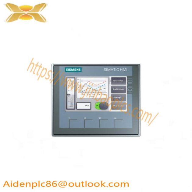 SIEMENS SIMATIC HMI 6AV2123-2DB03-0AX0 Basic Panel, Key/Touch Operation, 4" TFT Display, 65536 Colors, PROFIBUS Interface