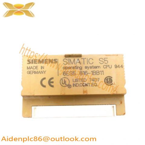 SIEMENS 6ES5816-1BB11: Industrial Control System Operating Module