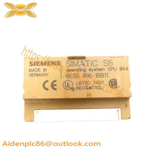 SIEMENS 6ES5816-1BB11: Industrial Control System Operating Module