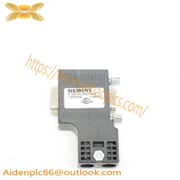 SIEMENS 6ES7972-0BB51-0XA0 PROFIBUS DP Connector for Industrial Automation