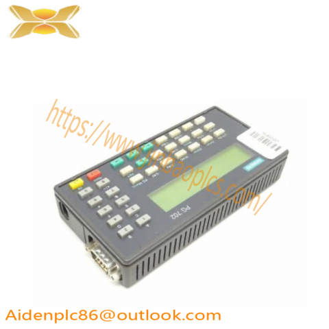 SIEMENS SIMATIC S7, PG 702 Handheld Module, 6ES7 702-0AA01-0YA0