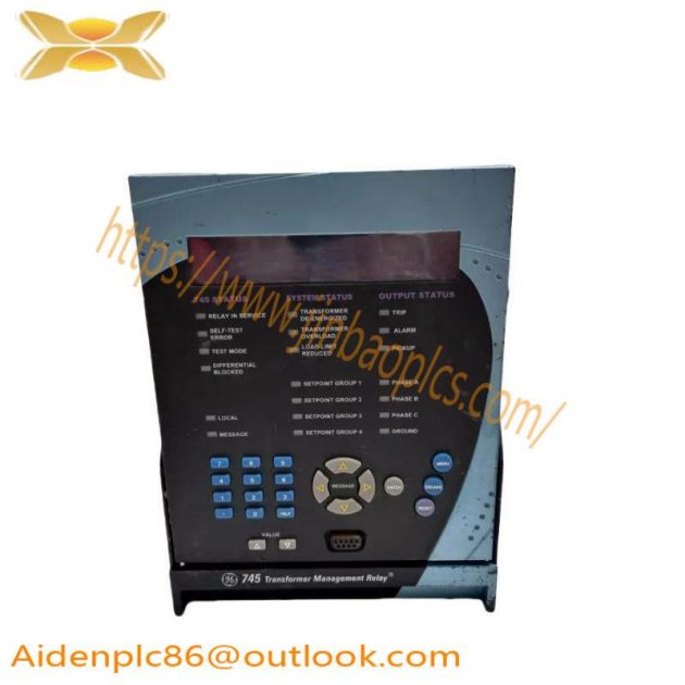 GE 745-W2-P5-G5-HI-A-L-R-E-H: Advanced Transformer Management Relay