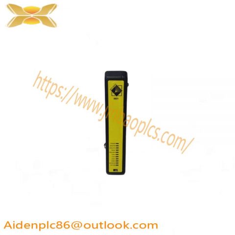 EMERSON 8851-LC-MT SafetyNet Controller: Industrial Automation Excellence