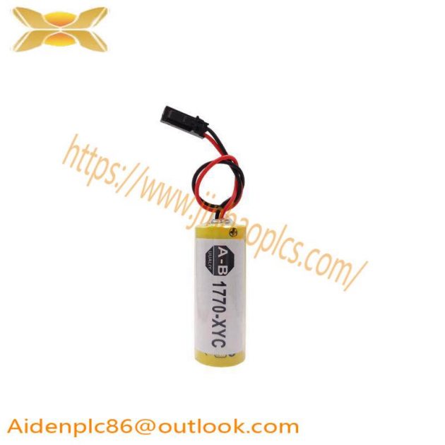AB 1770-XYC Lithium Battery - High Capacity, Reliable Power Source for Industrial Controls