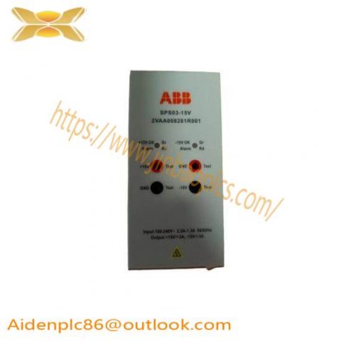 ABB 2VAA 008281R001 Power Supply Module