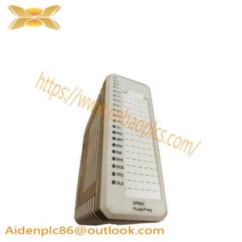 ABB DP820 3BSE013228R1 - High Precision Pulse Counter for Industrial Automation