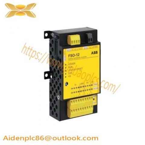 ABB FSO-12 Safety Function Module - Advanced Protection for Industrial Automation, 200 Characters or Less