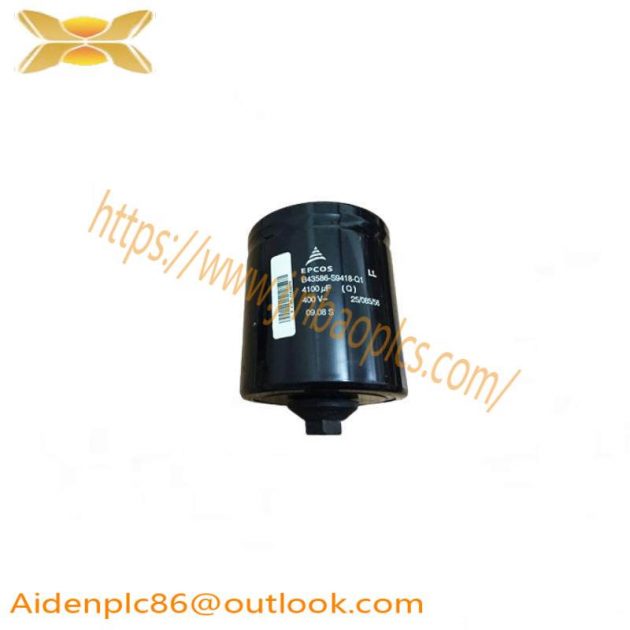 EPCOS B43586-S9418-Q1 Capacitor - High Performance Electrolytic Capacitor for Industrial Applications