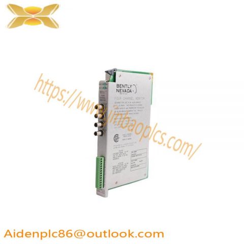 Bently Nevada 2201/03-01 Four Channel Monitor: Industrial Control Module