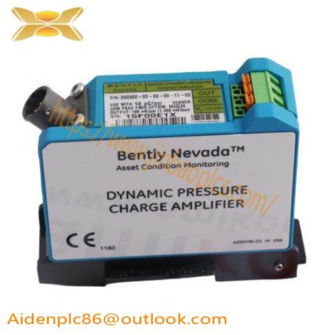 Bently Nevada 350500-00-00-00-11-00 Dynamic Pressure Charge Amplifier; Bently-Nevada