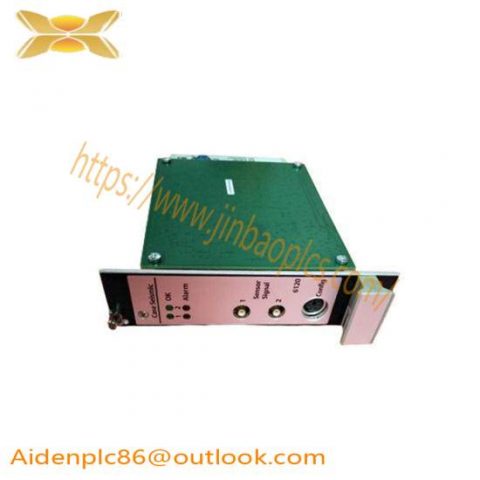 Emerson A6120 - Case Seismic Vibration Monitor: Precise Monitoring for Industrial Safety