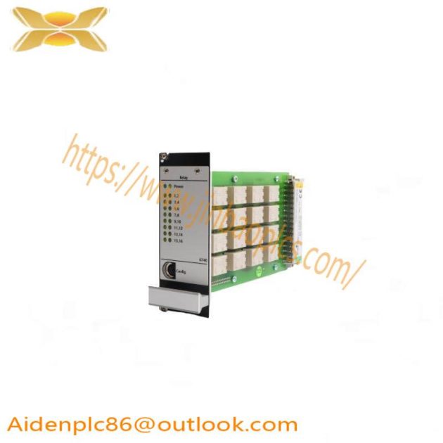 EMERSON A6740 Relay Output Module for Industrial Control Systems