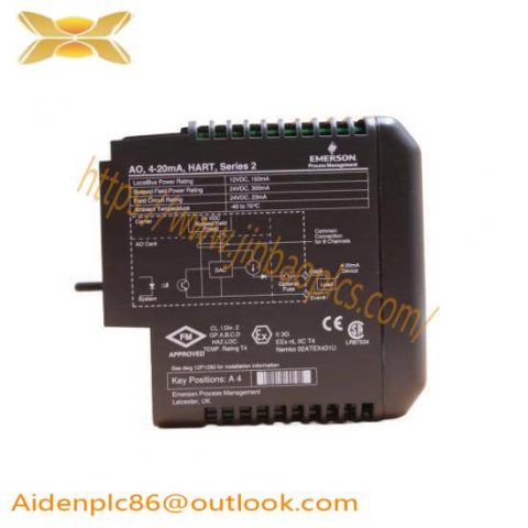 Emerson + DeltaV + VE4005S2B1 + Analog Output Card