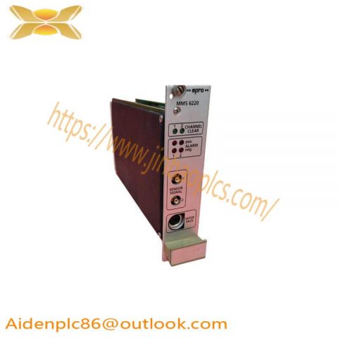 Emerson Epro MMS6220 Power Supply - Precision Control for Industrial Automation
