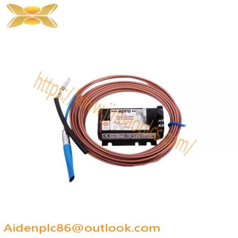 Emerson Epro PR6424/012-000 CON011 Eddy Current Sensor - Precision Measurement for Industrial Control Systems