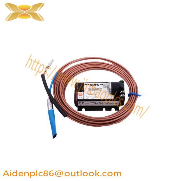 Emerson Epro PR6424/012-000 CON011 Eddy Current Sensor - Precision Measurement for Industrial Control Systems