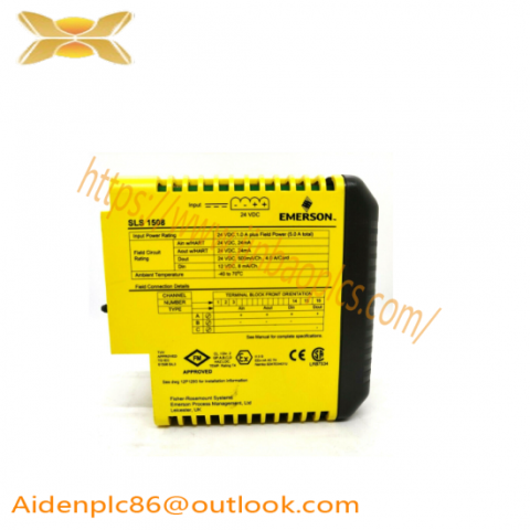 EMERSON KJ2201X1-BA1 12P3162X202 - SLS1508, Brand New Control Module for Industrial Automation