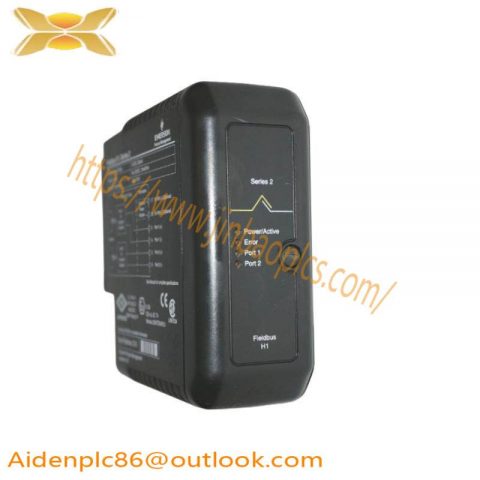 Emerson KJ3242X1-BA1, 12P2471X042, VE4017P0 FIELDBUS Control Module