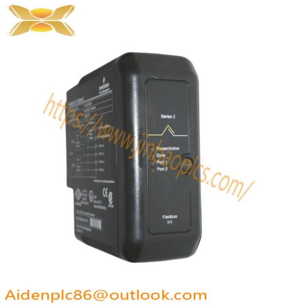 Emerson KJ3242X1-BA1, 12P2471X042, VE4017P0 FIELDBUS Control Module
