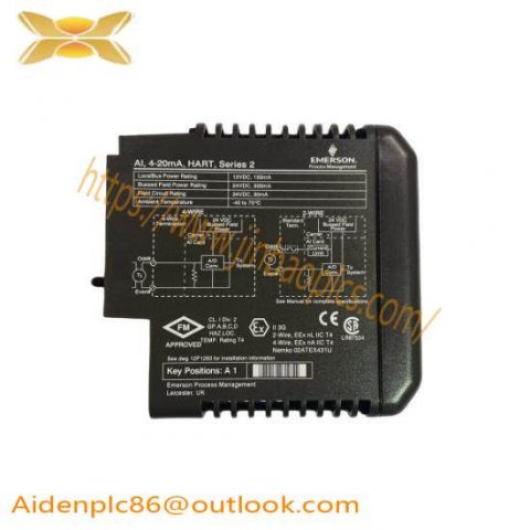 Emerson VE4003S2B2 DeltaV Analog Input Module, Precision Measurement & Control Solution