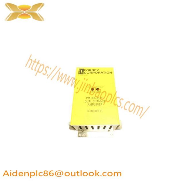 FORNEY RM DR6101E: Dual Range Flame Amplifier, Designed for Industrial Control Applications