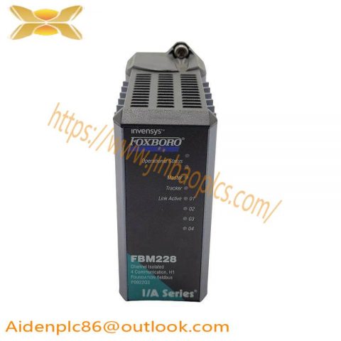 Foxboro FBM228 P0922QS: Fieldbus Module with 4 Ports, Precision & Reliability in Industrial Control