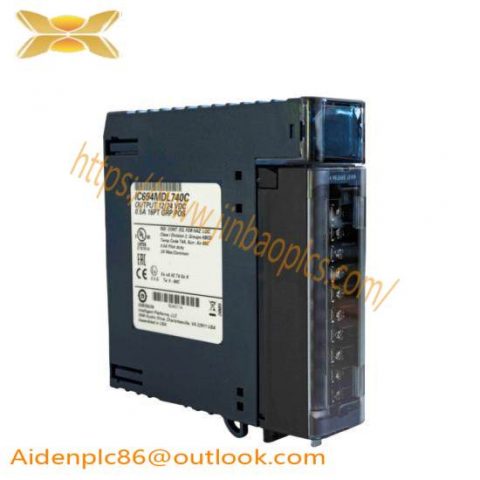 GE FANUC IC694MDL740 Modular CPU Module for Industrial Automation