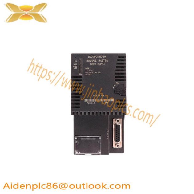 GE IC200CMM020: Modbus Master Module, Enhancing Industrial Automation Efficiency