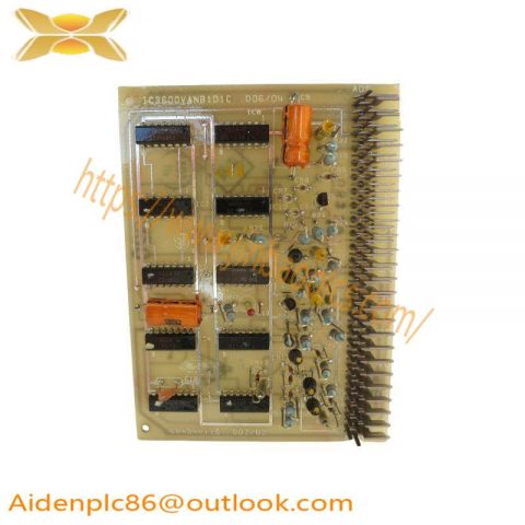 GE IC3600VANB1D1C - Advanced Control PLC Annunciator Board