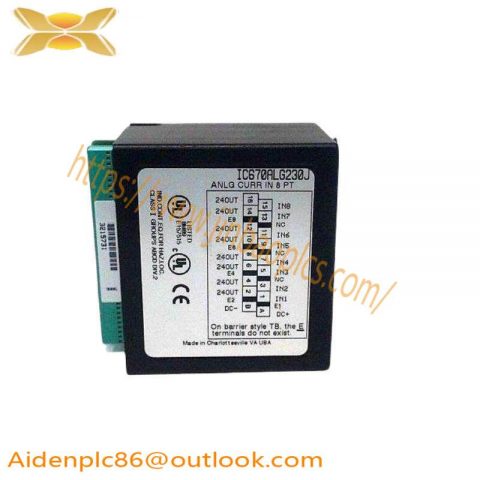 GE IC670ALG230 Analog Input Current 8 Channel PLC Module