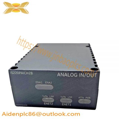 GE IS220PAICH2B - High-Performance Analog Input/Output Module with 200 mA Current Capability