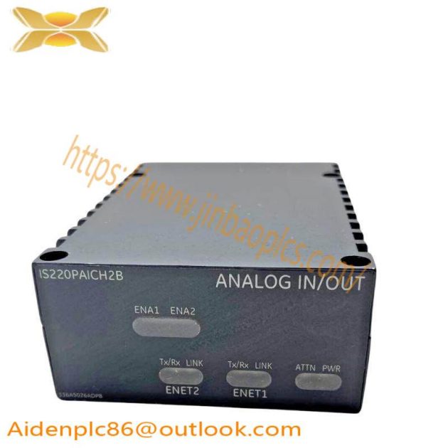 GE IS220PAICH2B - High-Performance Analog Input/Output Module with 200 mA Current Capability