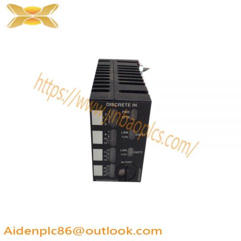 GE IS220PPDAH1A REV E - Industrial PLC I/O Pack, High Performance, Precision Control