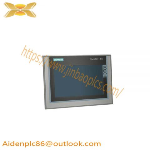 SIEMENS 6AV2124-0JC01-0AX0 Operator Interface - Comfort Panel, Touch Operation, 9" TFT Display