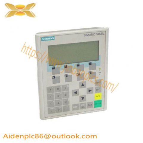 Siemens 6AV6641-0CA01-0AX0: High-Performance SIMATIC Operator Panel