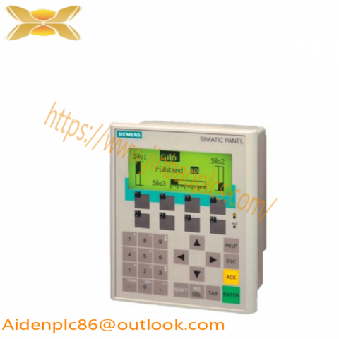 SIEMENS 6AV6641-0CA01-0AX1 OP77B Backlit LC Display