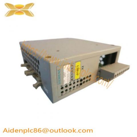 Siemens 6DD2920-3AW2 | Advanced Control Module for Industrial Automation