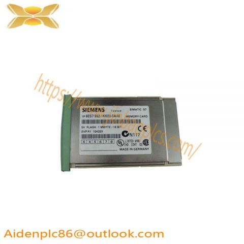 SIEMENS 6ES7952-1KK00-0AA0 Memory Card for Industrial Control Systems