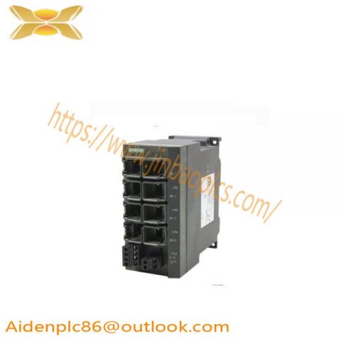 SIEMENS 6GK5208-0BA00-2AA3: Industrial-grade SCALANCE X208 Managed Ethernet Switch, 8 Ports