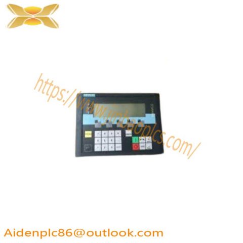 SIEMENS 6SL3055-0AA00-4CA4: Unmatched Operator Panel for Seamless Automation
