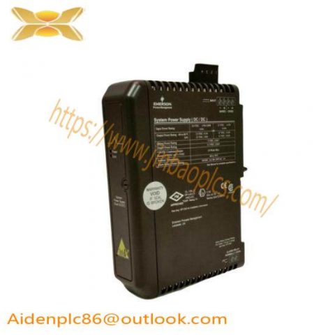 EMERSON DELTAV VE5008 Control Module, High Performance Automation Solution