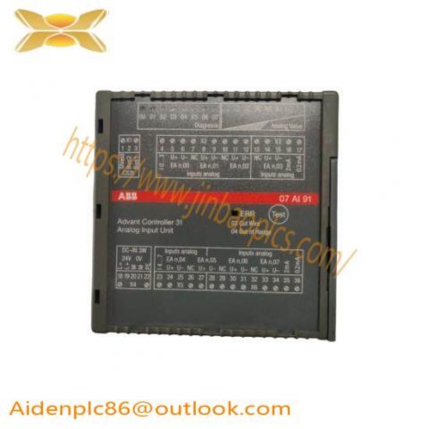 ABB 07AI91 WT91 GJR5251600R0202 Analog Input Module