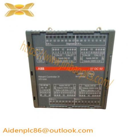 ABB 07DC92 GJR5252200R0101 - Industrial Digital Input/Output Module